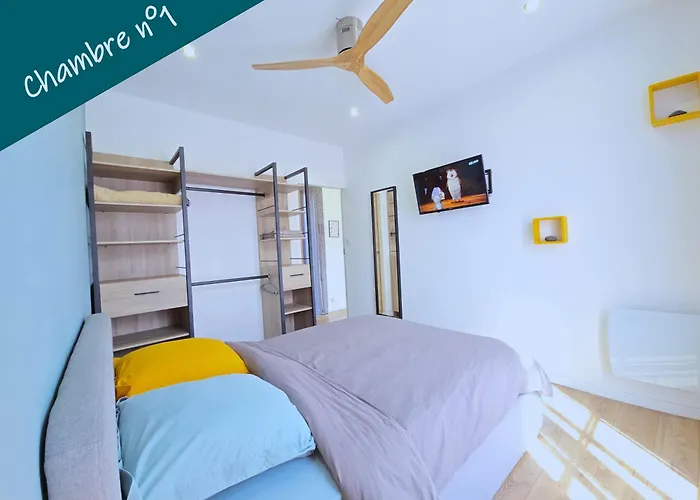 Le Patio - 2 Dans Le Quartier De Apartamento Perpinhã